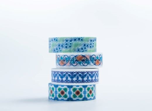 【返礼品:マスキングテープ】伊万里焼の伝統文様とともに応援コース