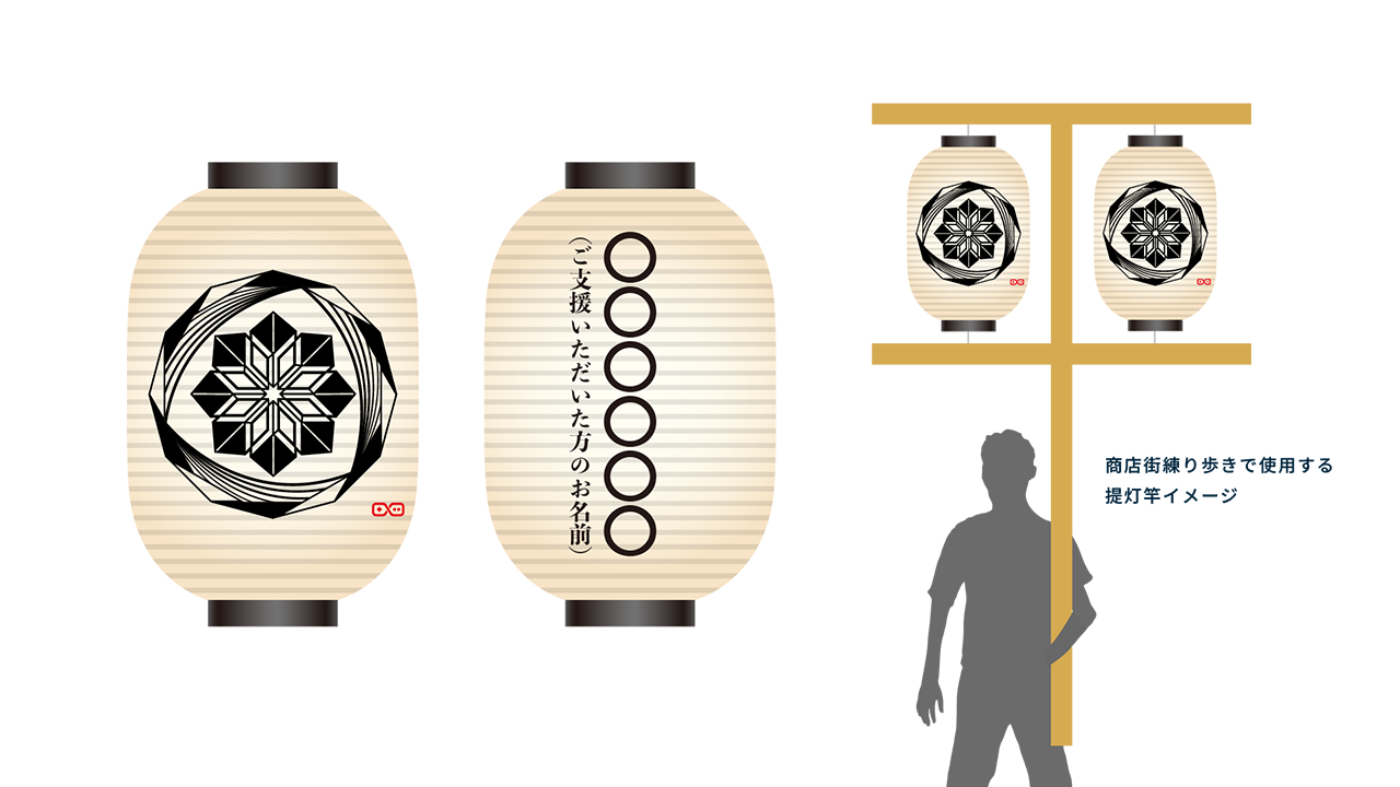 「お名前入り提灯」コース