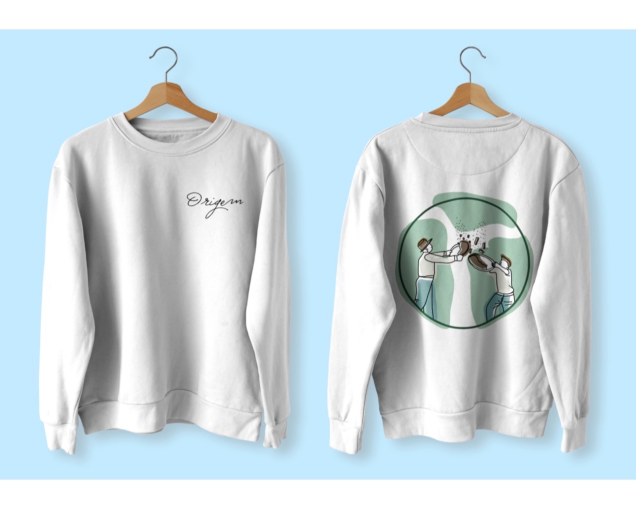 着て応援!コーヒー農園