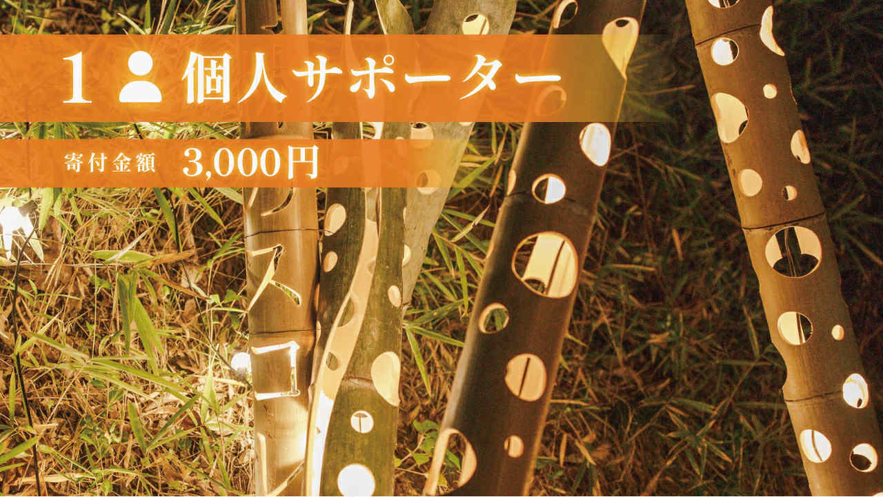 3,000円 個人サポーター｜お礼メールと報告レポート
