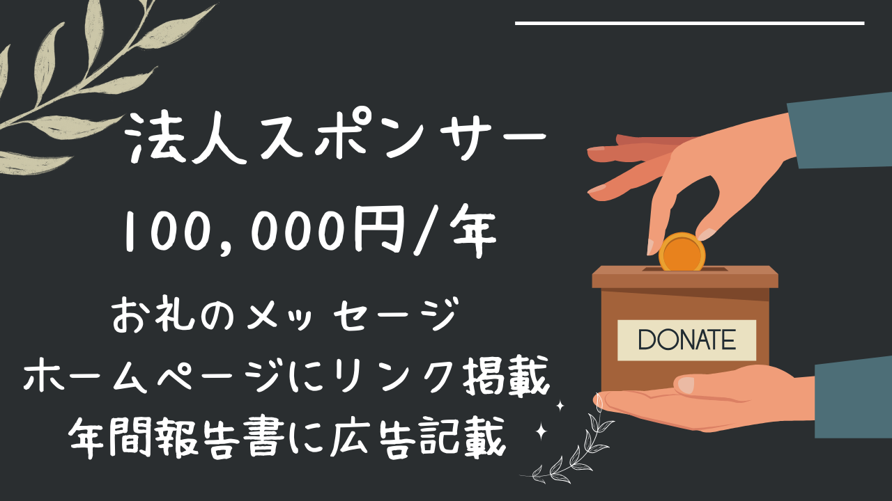 法人スポンサー【100000円】