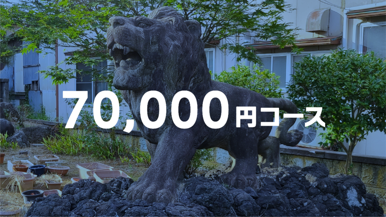 70,000円コース