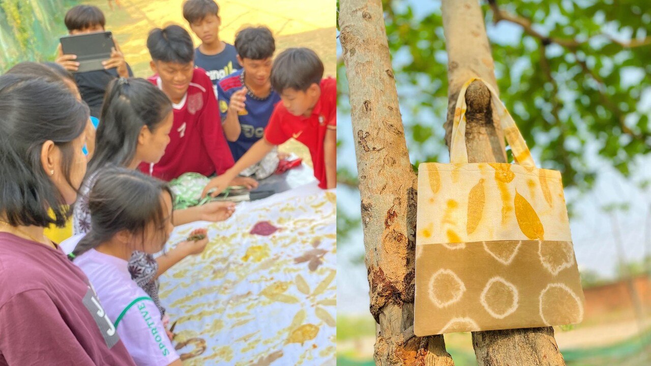 手染めトートバッグコース（50,000円)