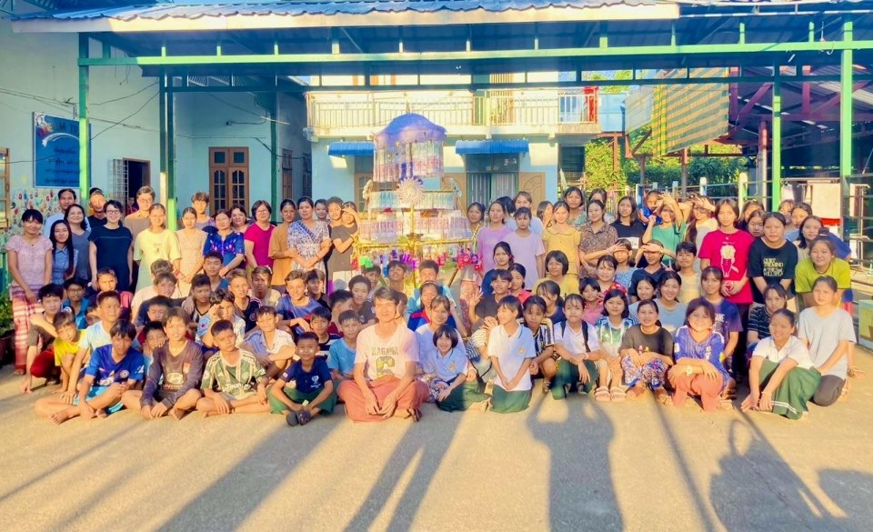 Dream Train に入所する子どもたち