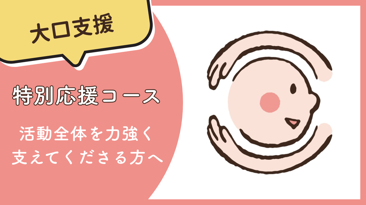 特別応援コース（大口支援）｜500,000円