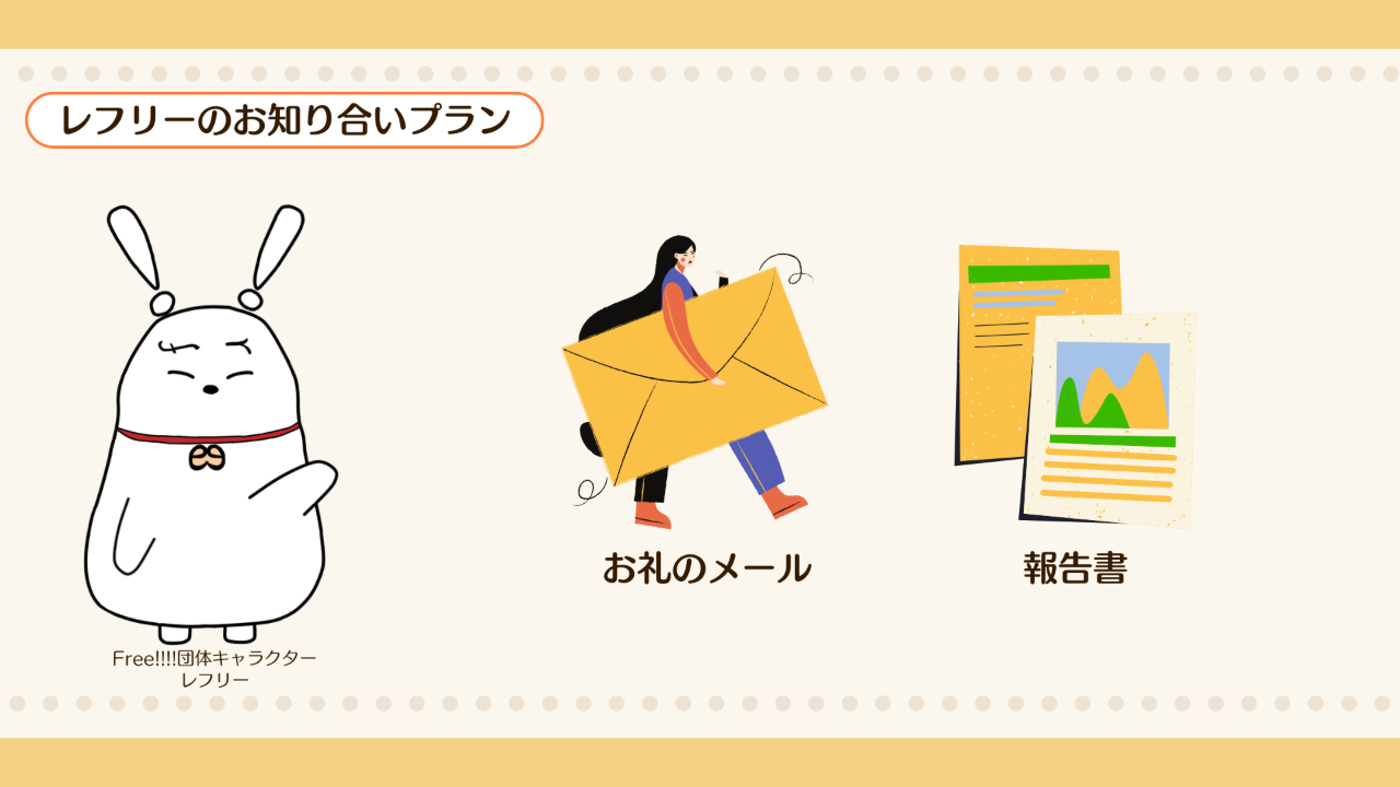 レフリーのお知り合いプラン