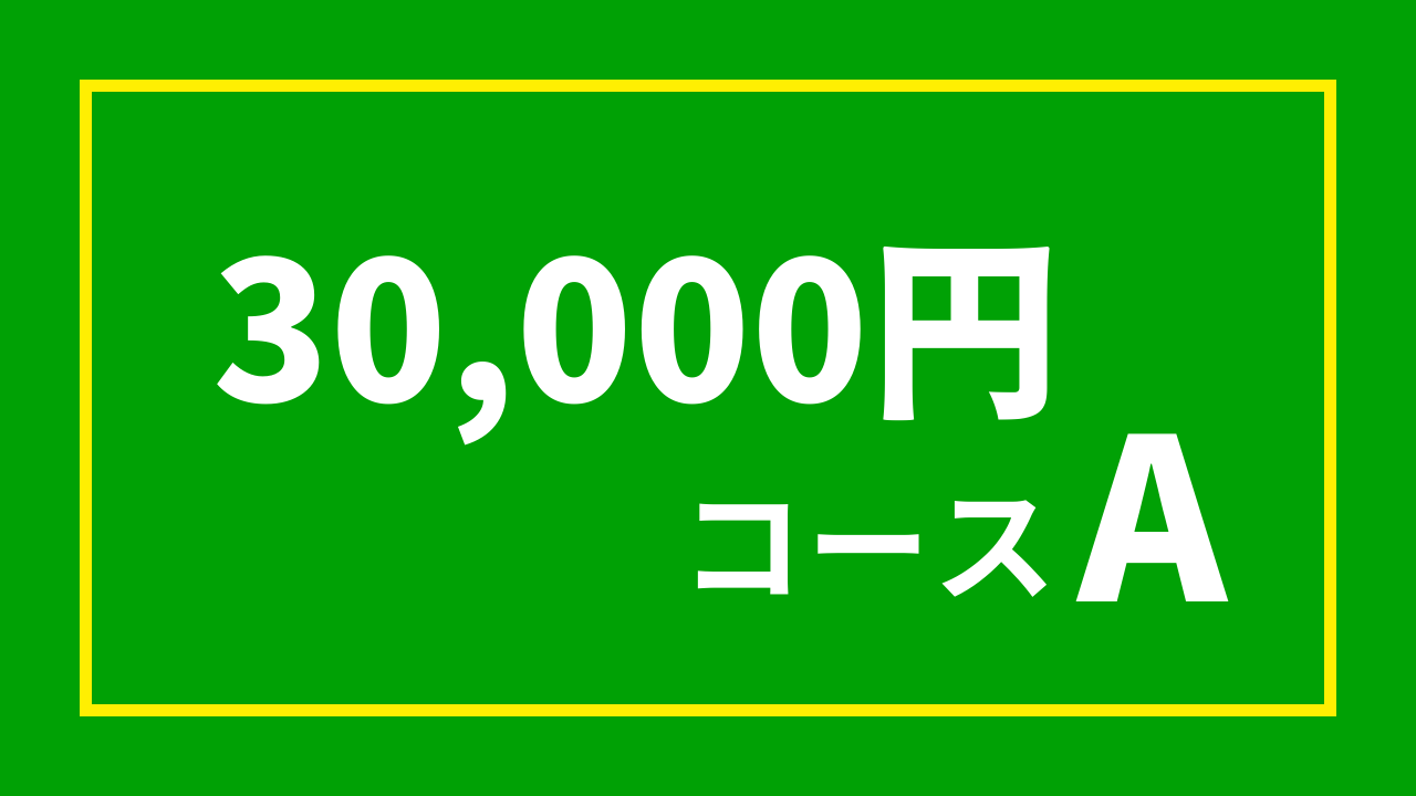 【杉浦プロ関連返礼品あり】3万円コースA(30,000)