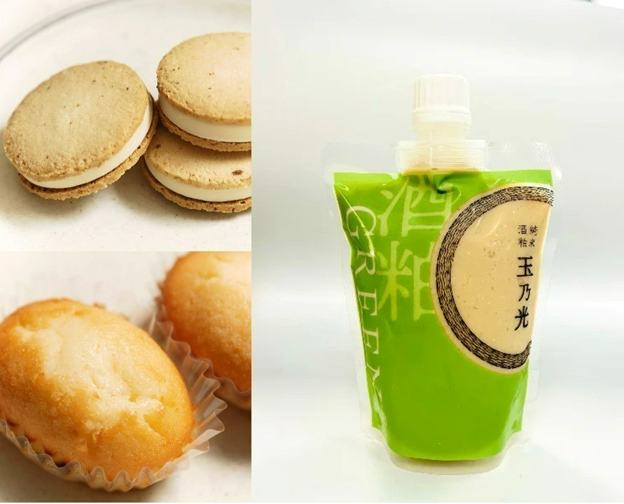 純米酒粕セット(酒粕フィナンシェ、酒粕チョコサンドクッキー、ねり粕)