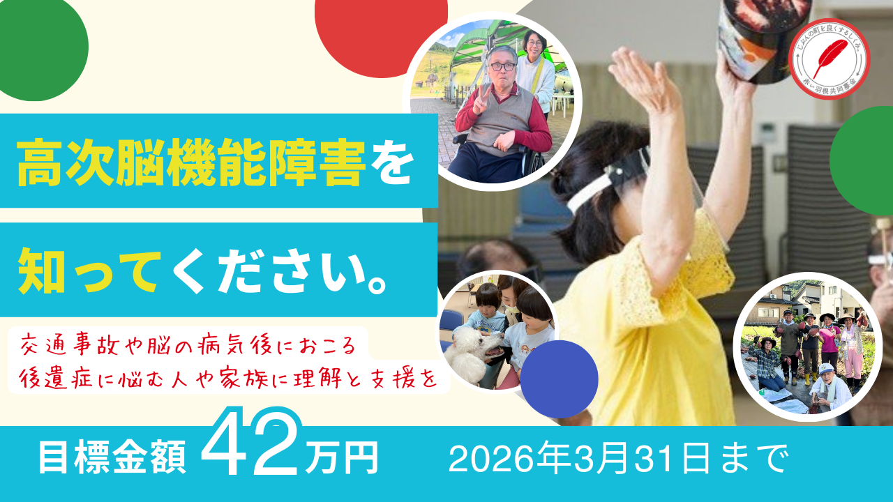 "高次脳機能障害"を知ってください【福笑井】