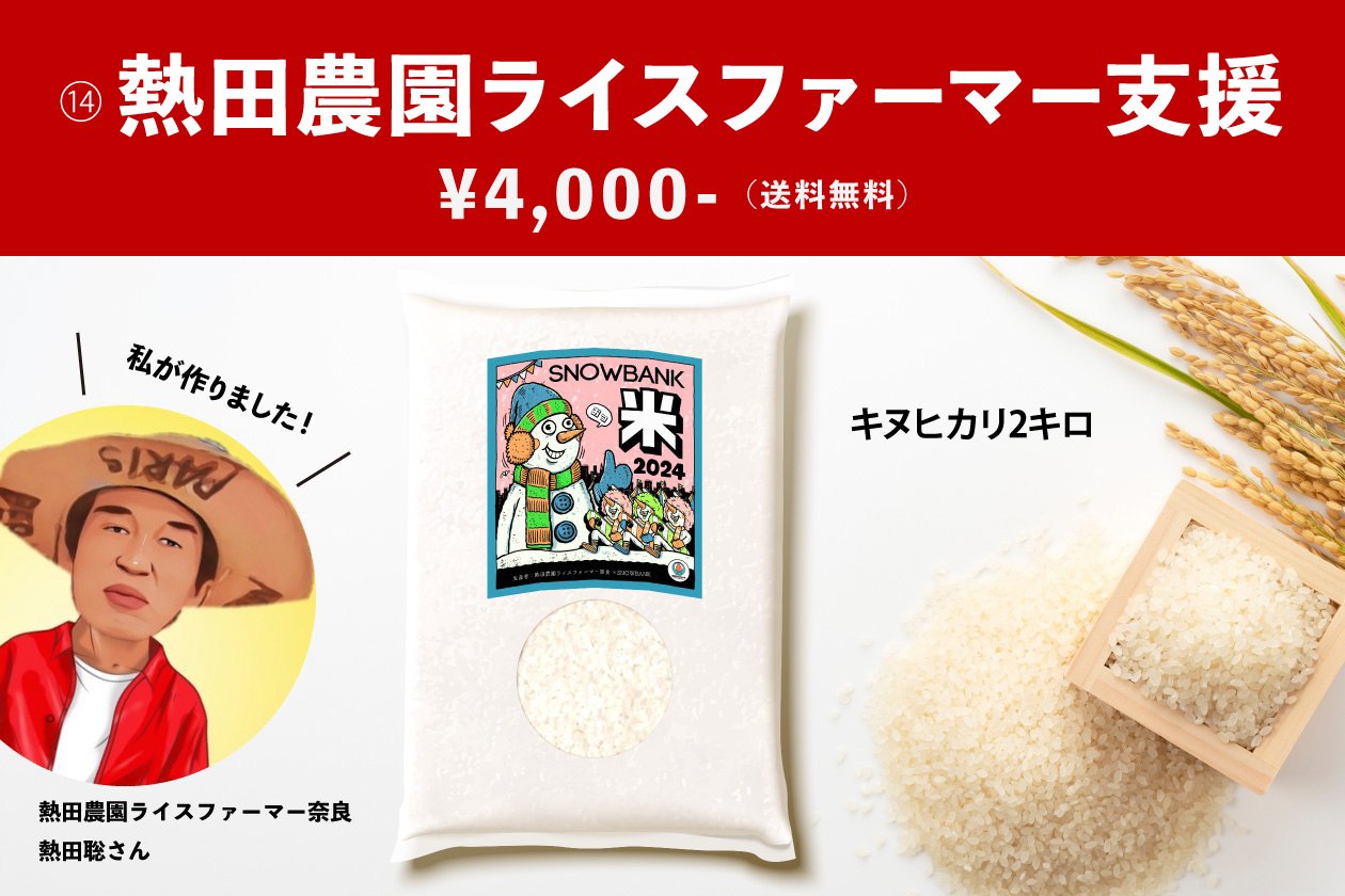 熱田農園ライスファーマー支援