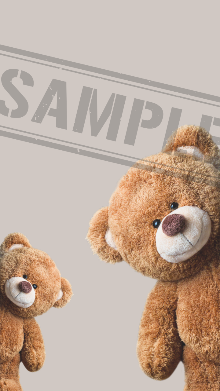 「クマの壁紙【C】」がメール添付でもらえる！」コース