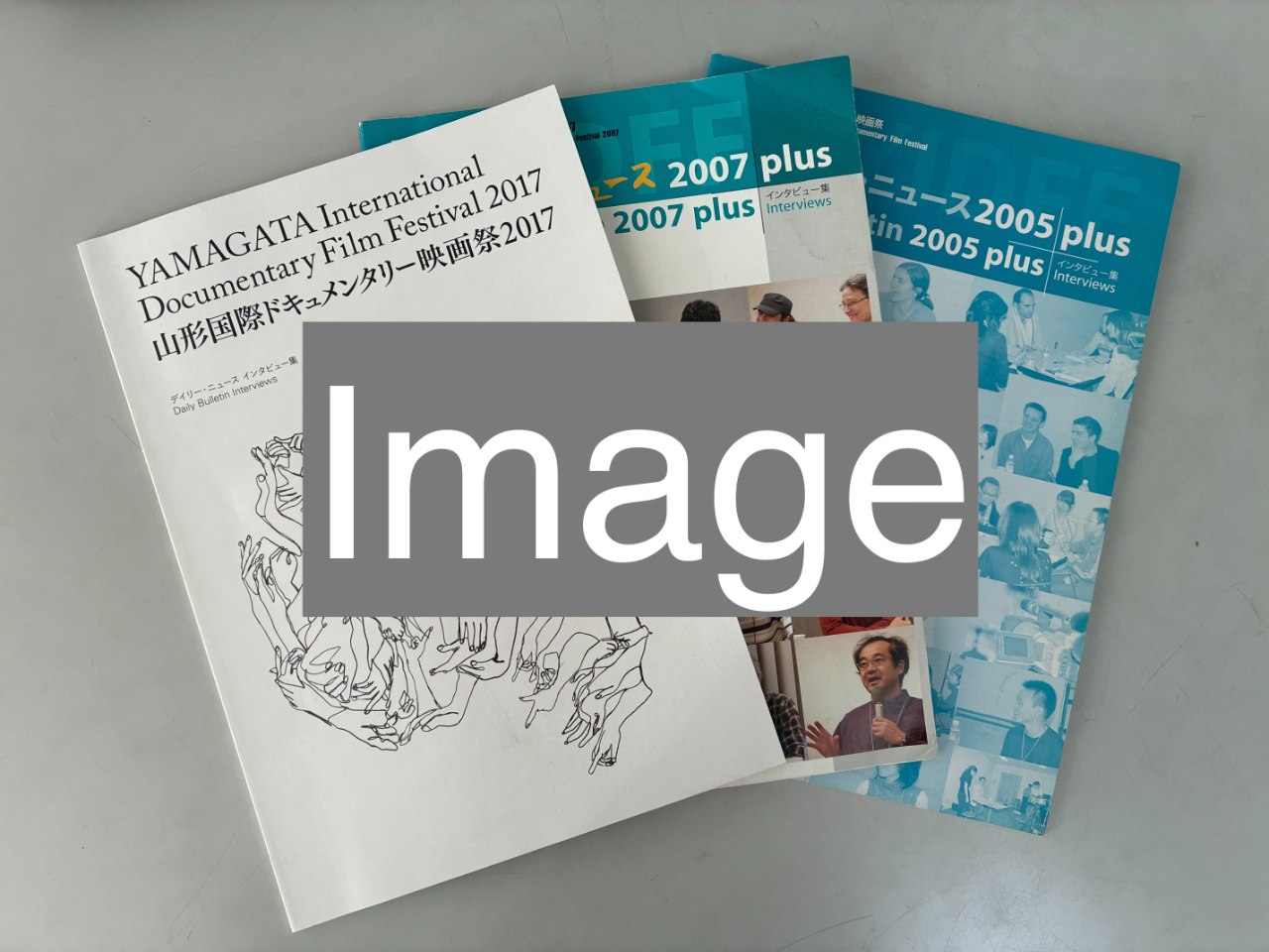 ④10,000円　御礼のメール＋YIDFF 2025インタビュー集3冊