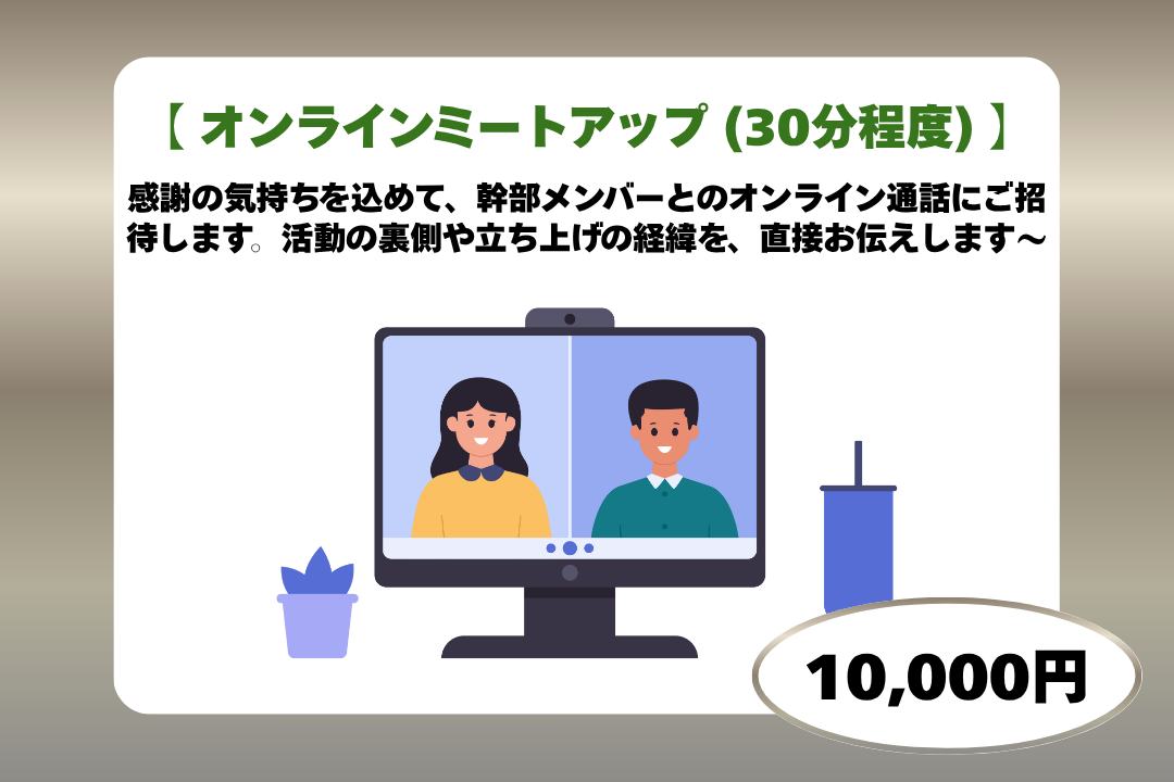 オンラインミートアップ (30分程度)