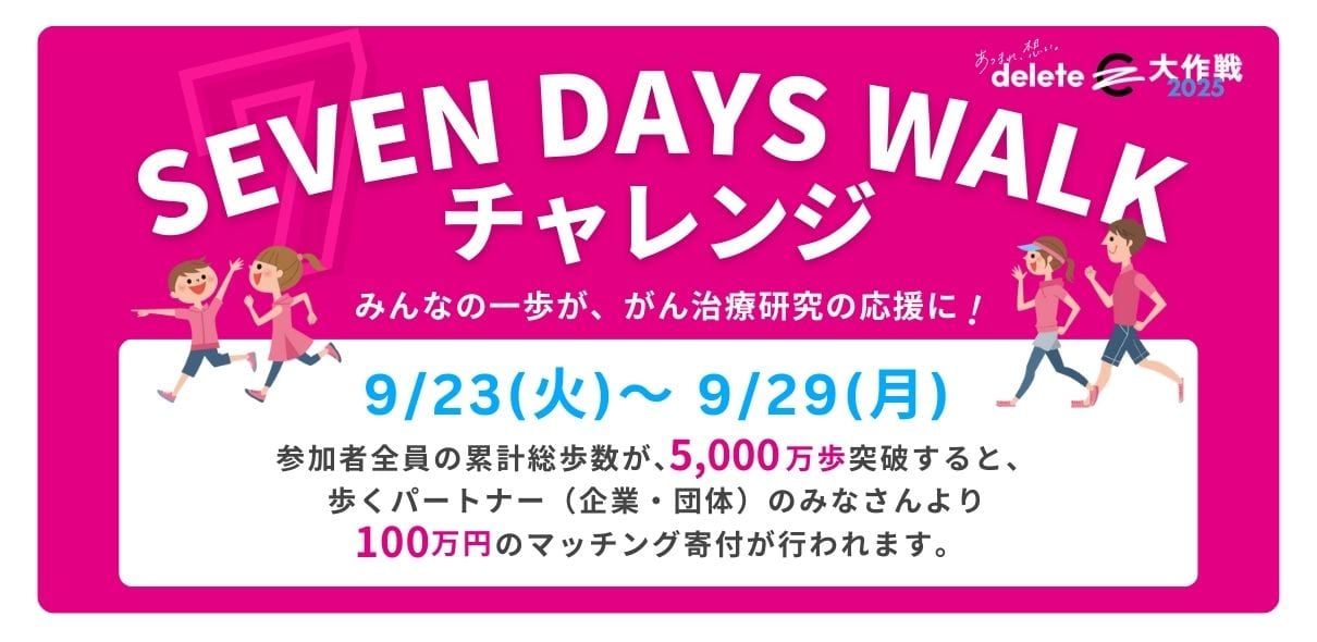 SEVEN DAYS WALKチャレンジ