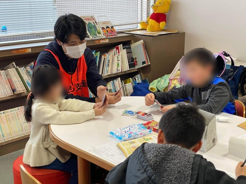 能登半島地震の影響を受けている子どもへの支援スタッフ